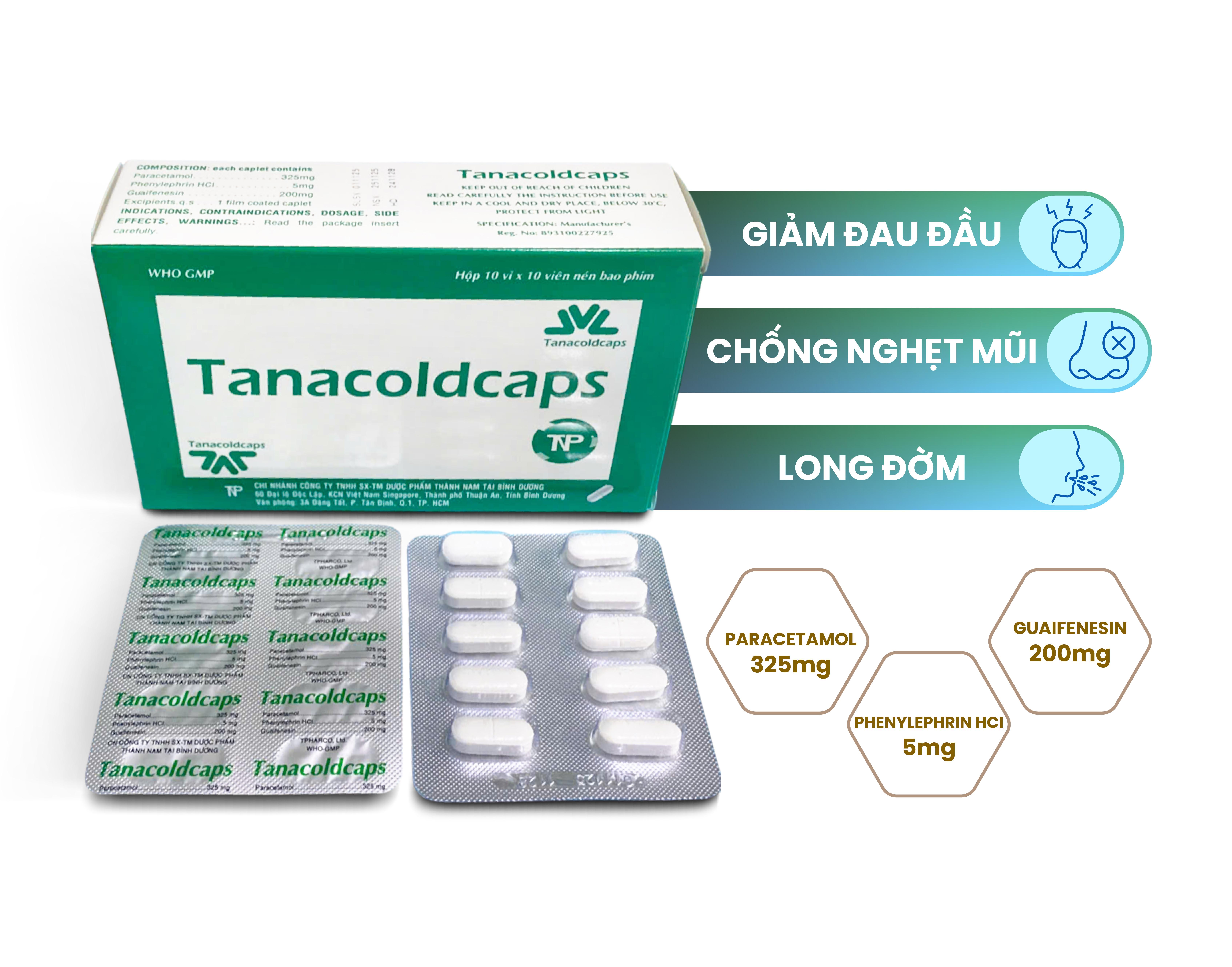 Tanacoldcaps Thành Nam (H/100v)